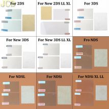 JCD Pellicola protettiva trasparente per NDS DSi NDSi XL LL NDSL DS Lite Protezione schermo LCD superiore + inferiore per 2DS 3DS XL LL Nuovo 3DSLL 3DSXL