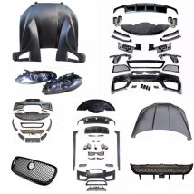 Motorhaube Front stoßstange Seitens ch weller Kühlergrill Heck lippe Kotflügel für Jaguar xf 08-15 modifiziertes xfrs Style Body Kit Autozubehör