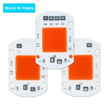 AC220V Vollspektrum 380-840NM Chip 5W 10W 20W 30W 50W LED COB Glühbirne Gemüse- und Blumenpflanzenlampe