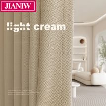 Jianiw Faux Leinen 80%-85% Schattierung dicke wärme isolierte Verdunkelung vorhänge Jalousien für Schlafzimmer Wohnzimmer Vorhänge nach Maß