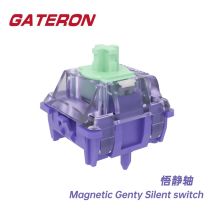 Gateron Magnetic Genty Silent-Schalter, linear, frei einstellbar, Vorreise, Hall-Sensor-Effekt für magnetisches Keyboard-Gaming-Büro