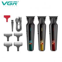 VGR Haarschneider Kabellos Haarschneidemaschine Elektrisch Haarschneidemaschine Professionell Haarschnitt Friseur DLC-Klinge Trimmer für Männer V-930