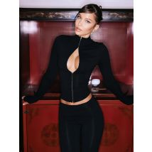 Kliou Female High Street Style 2 Piece Set Autumn Trend Single-Breasted Full Sleeve Crop Tops+Straight Pants Causal Basic Suits