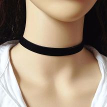 Black Velvet Choker Necklace Women Harajuku Gothic Statement Necklace Female Jewelry Party Wedding Gifts