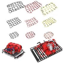 Dachträger Gepäcknetz für 1/8 1/10 1/12 RC Crawler AXIAL SCX10 D90 D110 Traxxas TRX-4 Trx4 Rc Autozubehör Teile LKW