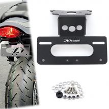 Fit For Kawasaki Z900RS 2018-2025 Z900 RS Motorcycle Rear Tail Tidy Fender Eliminator Kit License Plate Holder Bracket Black