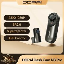 DDPAI Mola N3 Pro Dash Camera Guida per veicoli Cam Wifi Smart Connect Registratore per auto 2.5K DVR per auto Dash Camera