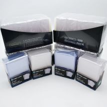 3"X4" Card Sleeves Top Loaders Baseball Trading Sports Football Card Protectors Hard Plastic Toploader Cards Holder Penny Sleeve