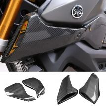 MT-09 Motorrad Carbon Faser Lufteinlass Abdeckung Tank Seiten Panels Schutz Verkleidung Kits Für