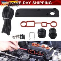 Günstiger Versand PCV-Adapter-Set für Audi VW 2.0 TFSI EA113 MOTOR-Drehmomentlösung Billet PCV-Adapter mit Boost-Kit-Abdeckung