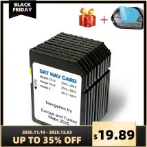 Tarjeta de navegación para Mazda 6 CX5 CX9 2025, tarjeta de navegación Sat Nav, UE, Turquía, Reino Unido, versión de mapa GPS, actualización de Software Navi, tarjeta de memoria