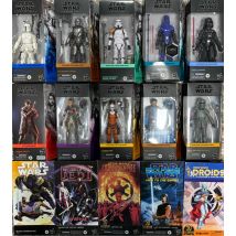Hasbro Star Wars Black Serie Obi-Wan Darth Vader Cal Kestis Boba Fett Luke Mandalorian Action Figure Model Toy Gift