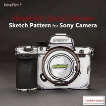 A7M3 A7M4 A7R5 A7R4 A7S3 FX30 FX3 Camera Skin Protective Film for Sony A7RV A7IV A7III Camera Premium Decal Skin Wrap Covered