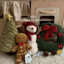 Ins Weihnachts dekoration Kissen Plüsch Puppe Kissen Urlaub Geschenk Baum Lebkuchen Mann Puppe Kissen Wohnzimmer Schlafs ofa Kissen