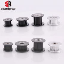 10PCS GT2 Spann Timing Pulley 16-zahn 20-Zähne mit 3mm oder 5mm Bohrung mit lager für 3D Drucker Teile Zahnriemen 6mm 10mm