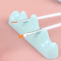 Nail Art Brush Cleaner Plastic Holder UV Acrylic Gel Pen Pot Cleanser Cup Washing Cup Nail Brush Holder Professional Nail Tools