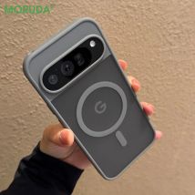 Etui Magsafe Przezroczyste Matowe Magnetyczne do Google Pixel 10 Pro XL 9 Pro XL 10 Pro 10 9A Bezprzewodowe Ładowanie Kolorowe Cienkie