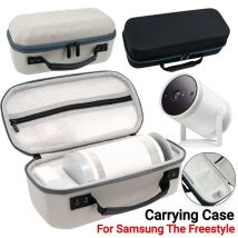 Salange Aufbewahrung koffer für Hy300 Projektor Travel Carry Projektor Tasche für Samsung die Freestyle Reiß verschluss Protector Tragetaschen