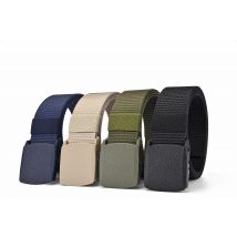 Sommer Atmungsaktivität Quick Release Outdoor Militär Gürtel Weiche Echt Nylon Sport Zubehör Männer Und Frauen Automatische Schnalle Gürtel