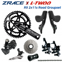 LTWOO R9 + ZRACE Kurbel Bremse Kassette Kette, 2x11 Geschwindigkeit, 22s Straße Gruppen Innen, für