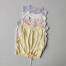 Yoga-Anzug, Damen-Sommer-dünner, atmungsaktiver, lockerer Sportweste-T-Shirt, Lauftraining, High-End-Feeling-Temperament, Fitness-Anzug