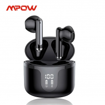 Mpow S47 auricolari Bluetooth V5.3 True Wireless con riproduzione 35H auricolari impermeabili TWS per iPhone Huawei Xiaomi tutti gli Smartphone