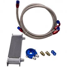 Kit adattatore filtro radiatore olio AN10 Trust a 13 file per Toyota Honda VW Skoda Golf
