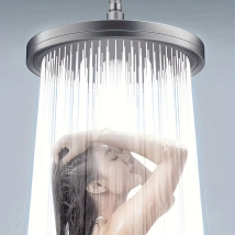 6 Modi Regenduschkopf Badezimmer Hochdruck Top Regenduschköpfe Duscharmatur Zubehör mit Filter