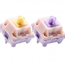 MMD Princess Switch V2 Linear Tactile RGB SMD 5pin 28g 38g 45g 48g 53g 62g für mechanische Tastatur PC PA66 LY Holy Panda Ähnlich