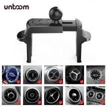 Supporto Universale per Cellulare da Auto con Clip per Bocchetta d'Aria Rotonda, Base a Sfera da 17mm per Mercedes Benz