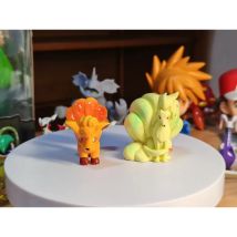 Figura Pokemon Vulpix Goupix Ninetales Feunard Vulnona Ornamento Accessori Giocattolo