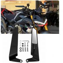 Motorrad-Rückspiegel, universeller Rückspiegel mit unsichtbarem Flügel, geeignet für Kawasaki, Suzuki, Yamaha, Honda, Ducati