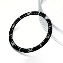 Flat Luminous aluminum Bezel Insert 38mm*31.5mm Replacement Watch Parts Accessories