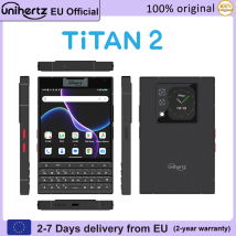 Unihertz Titan 2 Smartphone Android 15 con tastiera fisica 5G 512GB 12GB Doppio schermo Fotocamera da 50MP Doppia SIM Batteria da 5050mAh