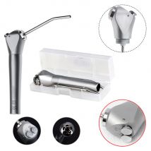 Dental Air Water 3 Way Syringe Handpiece with 2 Nozzles Tips Tubes For Air Triple Syringe Dental Cleaning Tool