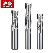 HUHAO 4 6 8 20mm HRC65 Fresa HSS M2 Fresa in metallo duro 2 flauti Punta del router a spirale Utensili CNC per alluminio Acciaio inossidabile