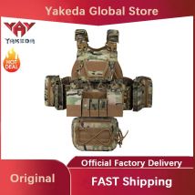 YAKEDA Taktische Weste Quick-release Outdoor Anzug Liefert Trainings Weste Multifunktionale Tragen-beständig CS Feld Jagd Weste