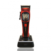 Professional Electric Hair Clipper 10000RPM Magnetic Motor DLC Fade Blade with Base Hair Trimmer for Man Barber Shop Machine