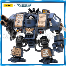[IN MAGAZZINO] JOYTOY Warhammer 40K 1/18 Action Figure Space Marines Ultramarines Venerable Dreadnought Anime Modello Giocattoli Regalo