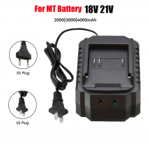 Caricabatterie modello batteria MT 18V 21V Trapano elettrico Chiave elettrica Caricatore per smerigliatrice angolare Caricabatteria per utensili elettrici