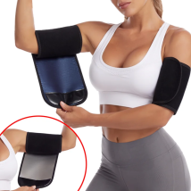 1 paar Frauen Arm Shaper Sauna Schweiß Arm Trimmer Trainer Bands Sport Workout Wrap Arm Band Gym Abnehmen Gürtel Fitness shapewear