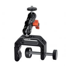 Morsetto per fotocamera Lanxire morsetto C con braccio magico a vite da 1/4 ''per luci Video a LED, monitor, Action Camera, telecamera di sicurezza