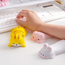 Nowy uroczy podpórka pod nadgarstek do podkładki pod mysz podłokietnik do laptopa na biurko ergonomiczne Kawaii powolne podnoszenie Squishy Toys
