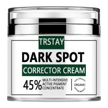 ENVISHA Correttore per la rimozione delle macchie scure per viso e corpo, Crema correttore per macchie scure, Crema idratante per la rimozione delle macchie solari,