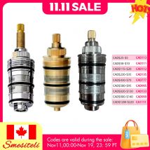 Brass Thermostatic Shower Cartridge Replacement Control Temperature Of Bathroom Shower Tap Valve Spare Repair Kit