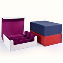 Scatola porta carte collezionabili, può contenere oltre 1800 mazzi singoli, scatola porta carte in pelle PU con chiusura magnetica, adatta per carte TCG,Yugion