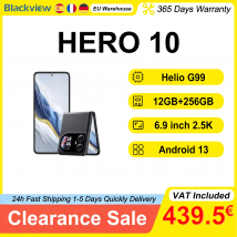 Blackview Smartphone HERO 10 6,9 Zoll 12GB+256GB MTK Helio G99 AMOLED Faltbares Display 108MP Kamera 45W Ladegerät Smartphone