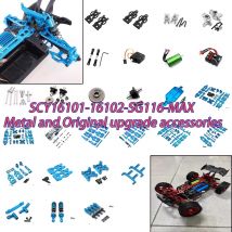 SCY 16101Pro 16102 pro SG116 MAX Metall Hinterradaufhängung Nabenlager Stange Schwingarm Getriebelager Lenkbecher Upgrade für Fahrräder