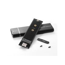M.2 NVMe SSD Externe Box USB 3.2 Gen2 10 Gbit/s Aluminiumgehäuse, geeignet für M.2 2230/2242/2280 NVMe PCIe SSD
