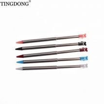 4 stücke farben metall einziehbare stylus touch pen für nintendo 3ds